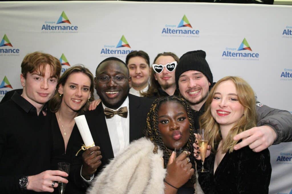 Photo des étudiants de groupe alternance de Nancy.