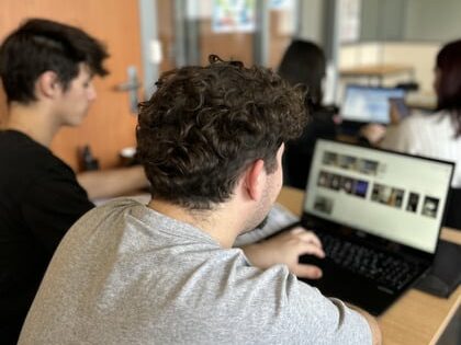 étudiants école Angouleme