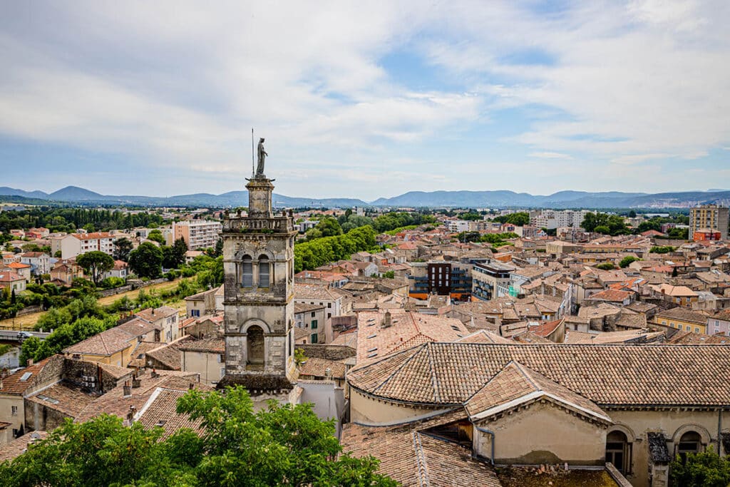 Montélimar vue du chateau