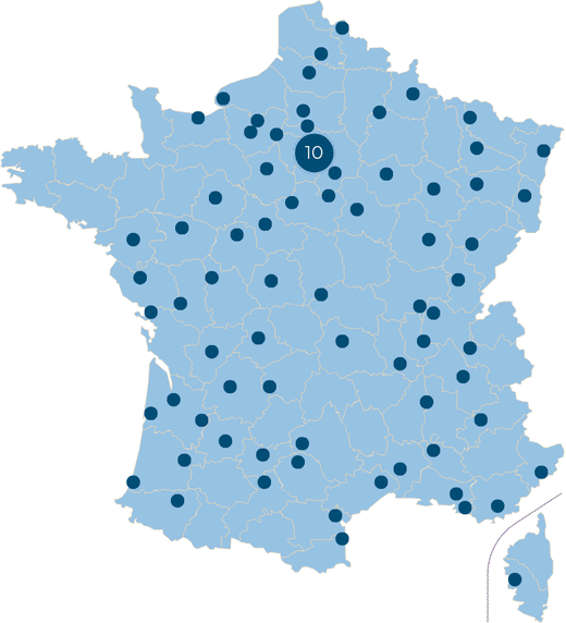 carte de france