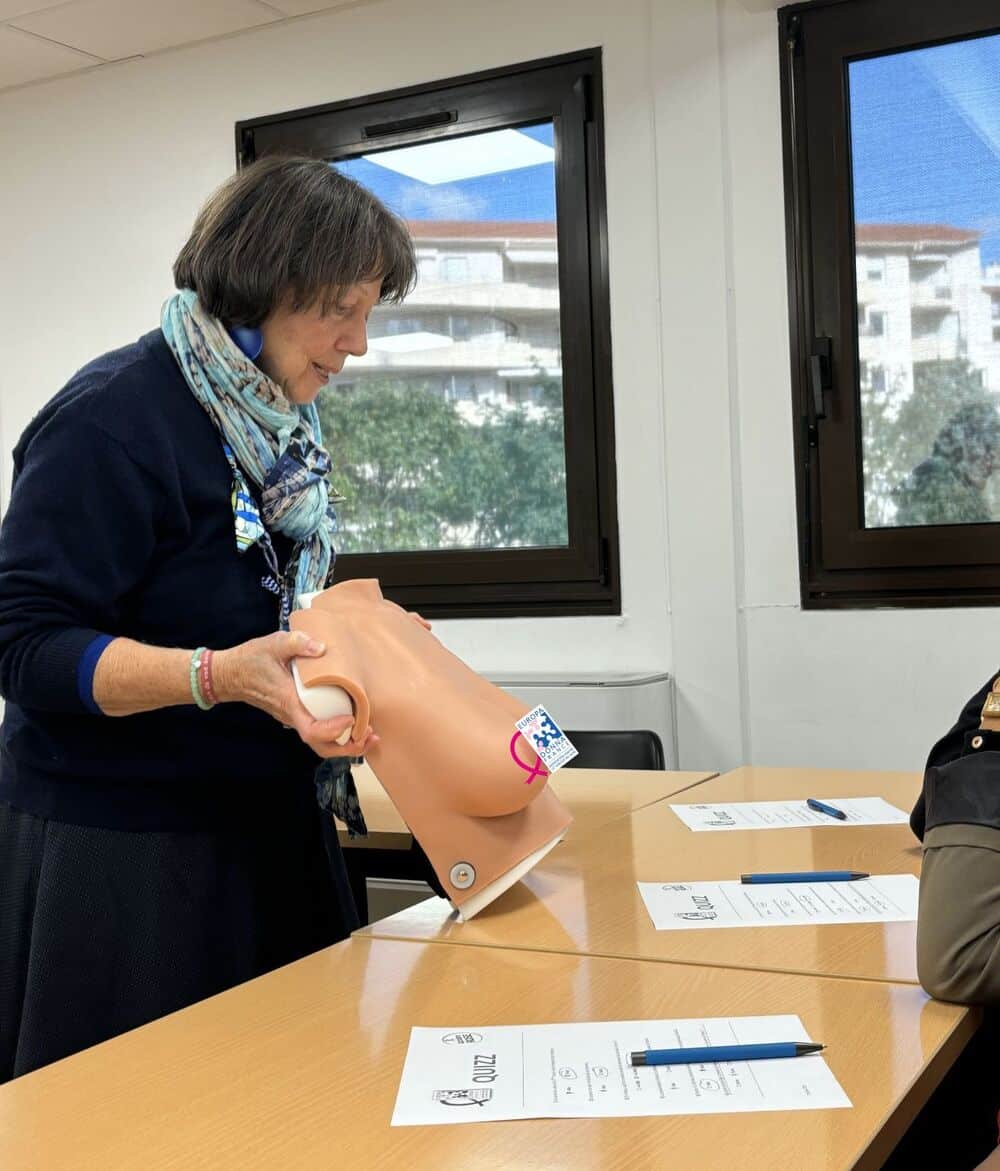 Etudiant - animation octobre rose groupe alternance lyon